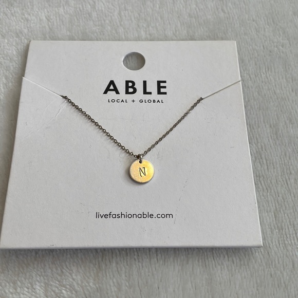 Able Jewelry - ABLE LOCAL & GLOBAL silver necklace. New retails for $48